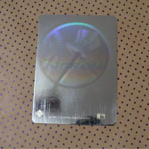 New York Yankees Holo Sticker Baseball Card